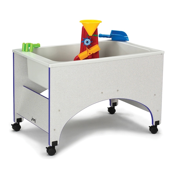 Jonti-Craft Rainbow Accents Space Saver Sensory Table, Blue 2857JC003 - main